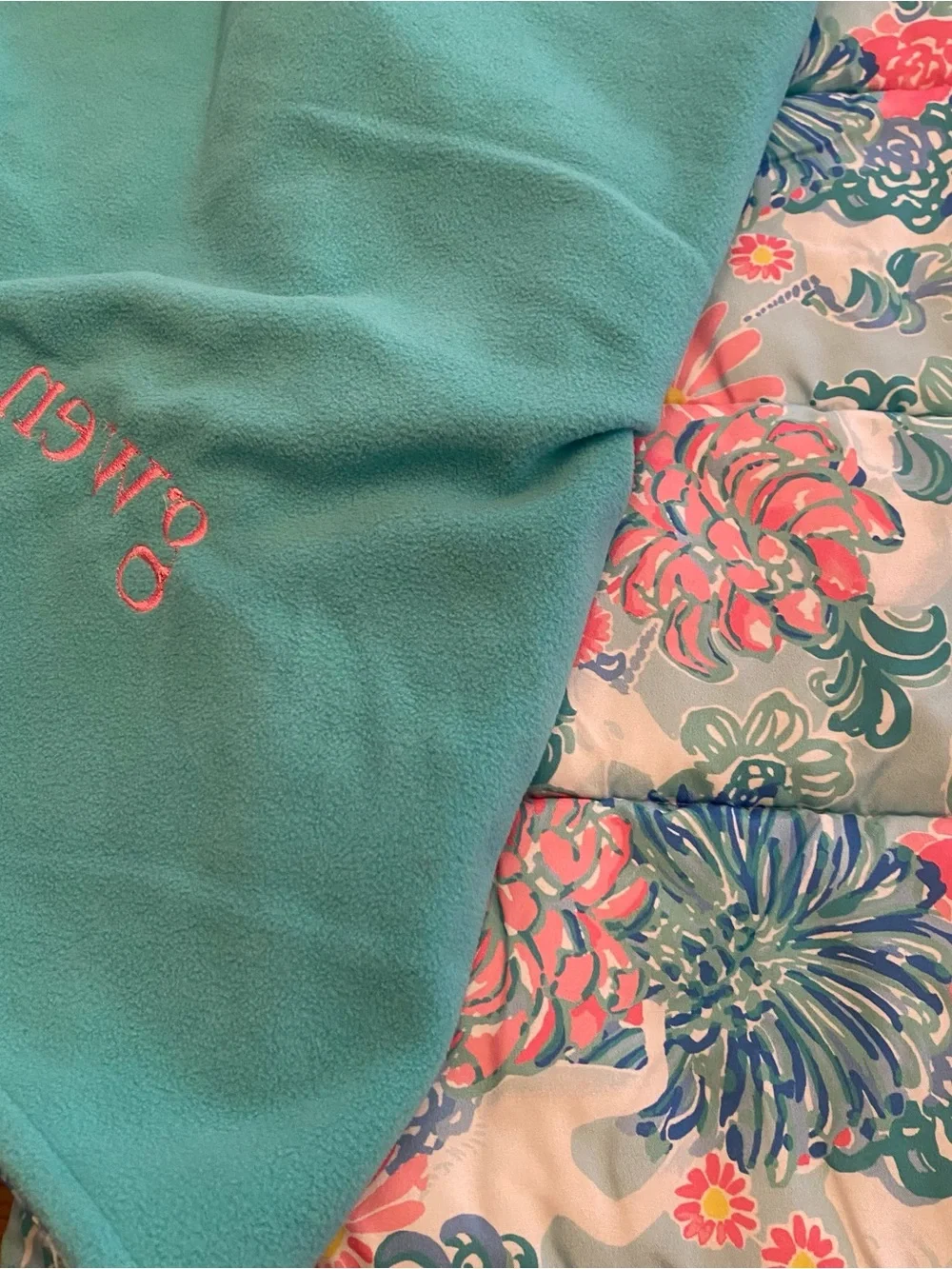 Pottery Barn Kids bright floral